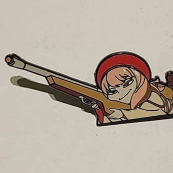 Heh! Anya Pop Gun Enamel Pin - Your Favorite Forger is Ready! - Picture 5 of 6